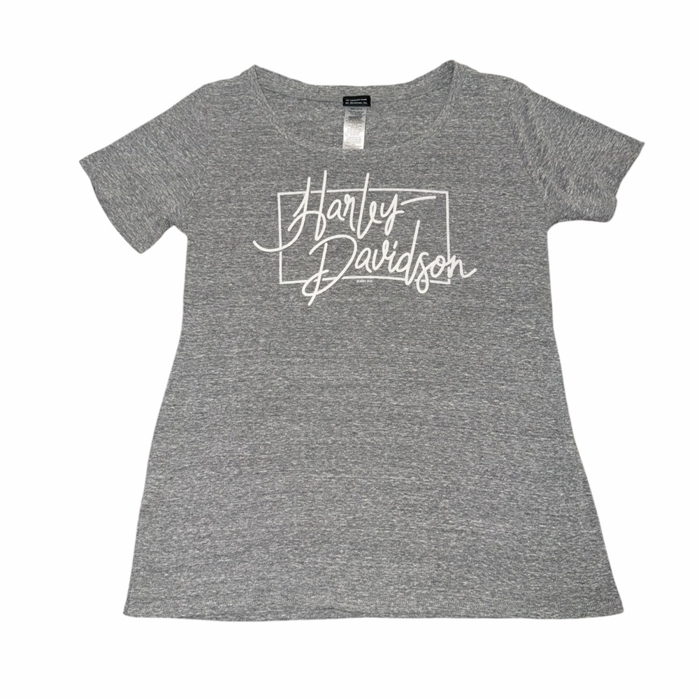 Harley-Davidson Women's Gray Short Sleeve Tee